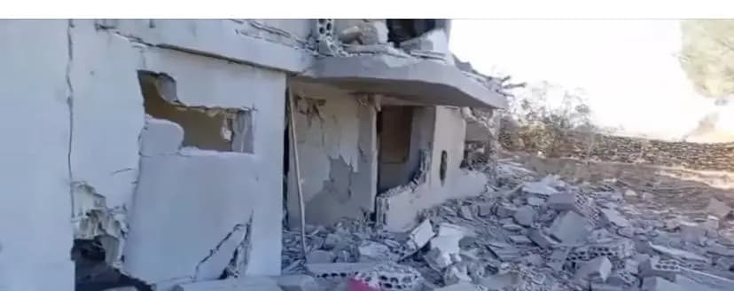 تفجير منزل في ميس الجبل