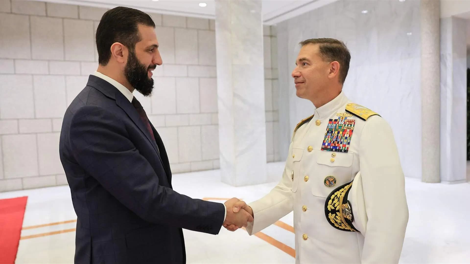 كوبر يلتقي الشرع