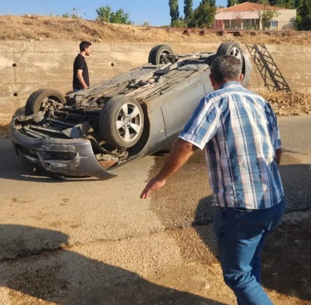 حادث سير مروع في النبي عثمان