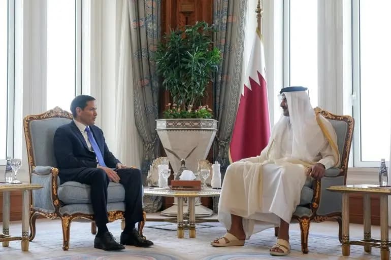 لقاء بين أمير قطر وروبيو.. ماذا عن المفاوضات؟