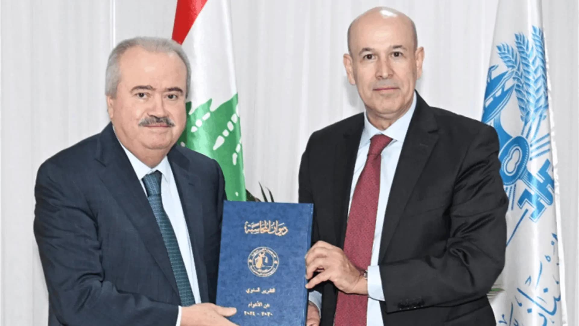 جابر يتسلم تقرير ديوان المحاسبة