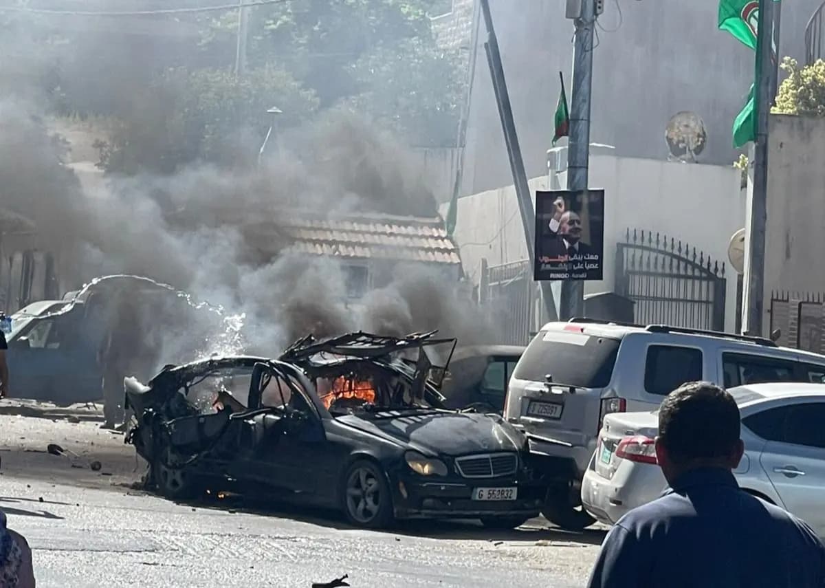 غارة تبنين.. شهـ.ـيد وإصابات بحال حرجة