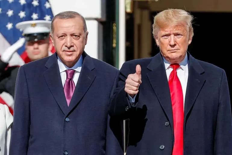 ترامب يستقبل إردوغان لبحث صفقات المقاتلات