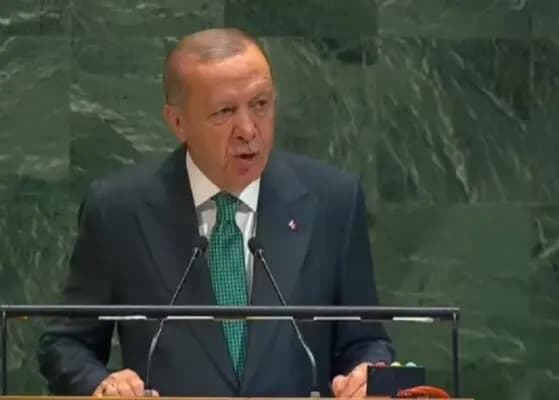 أردوغان يدعو للاعتراف بالدولة الفلسطينية