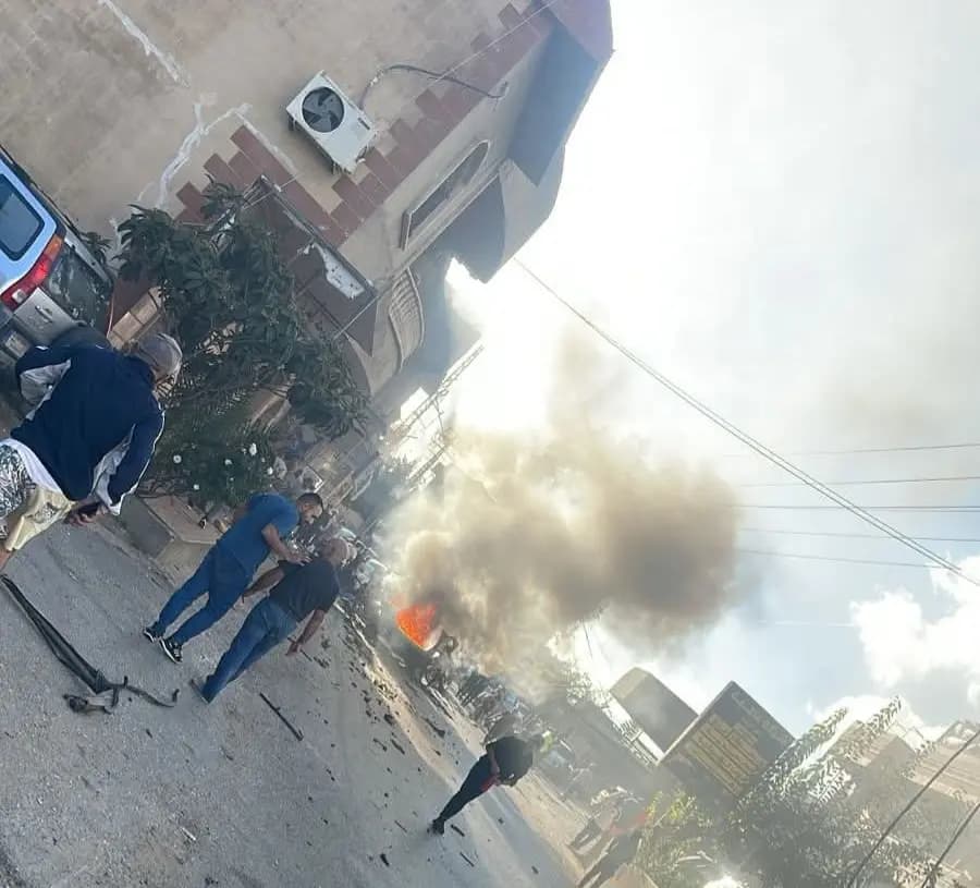 استهداف سيارة في الجنوب