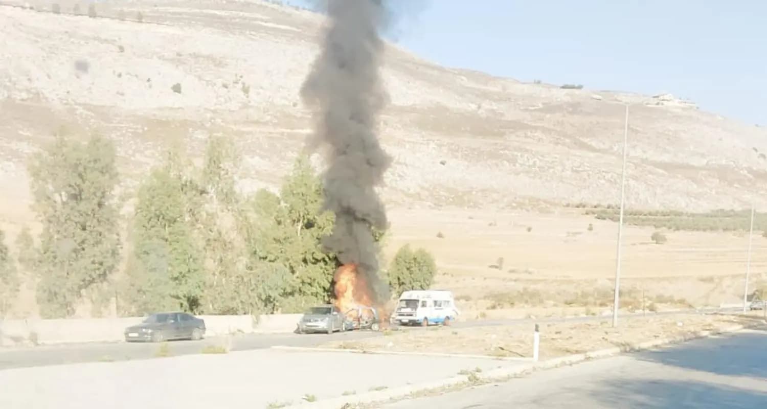 جنوبًا.. استهداف سيارة على هذا الطريق