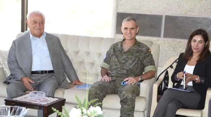 القائد العام لليونيفيل يزور بلدة شبعا ويطّلع على شؤونها