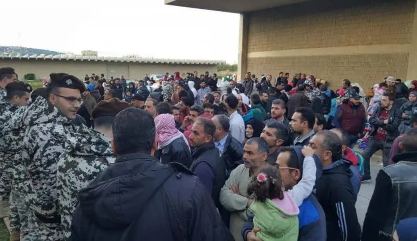عودة دفعة جديدة من النازحين السوريين