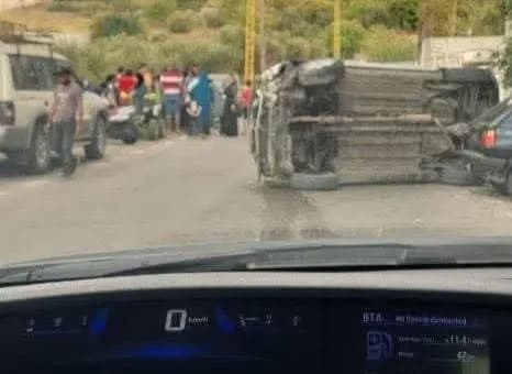 3 إصابات بحادث سير في برج اليهودية – المنية