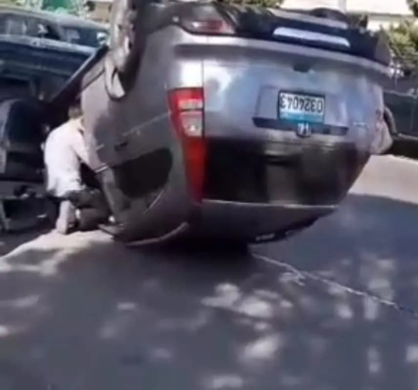 حادث سير على أوتستراد زحلة