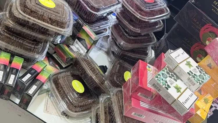 منتجات تبغية مهربة ومزورة في هذه المناطق