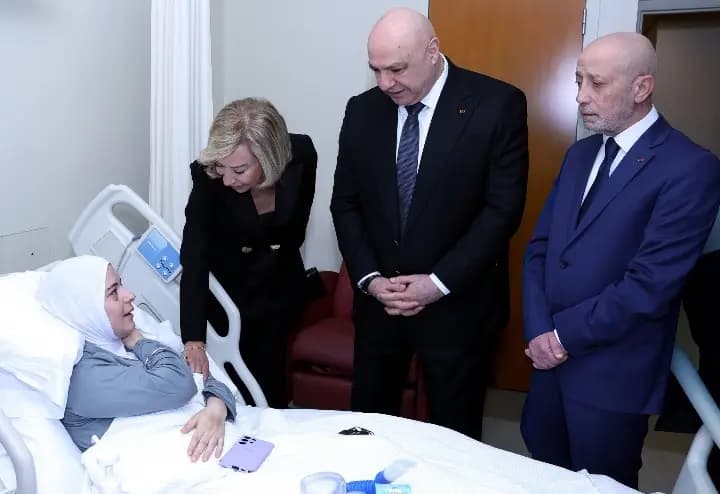عون واللبنانية الأولى لـ"أماني بزي": جميع اللبنانيين بجانبك