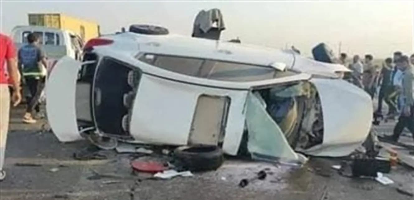 هالة صدقي تنجو من حادث سير في الشيخ زايد