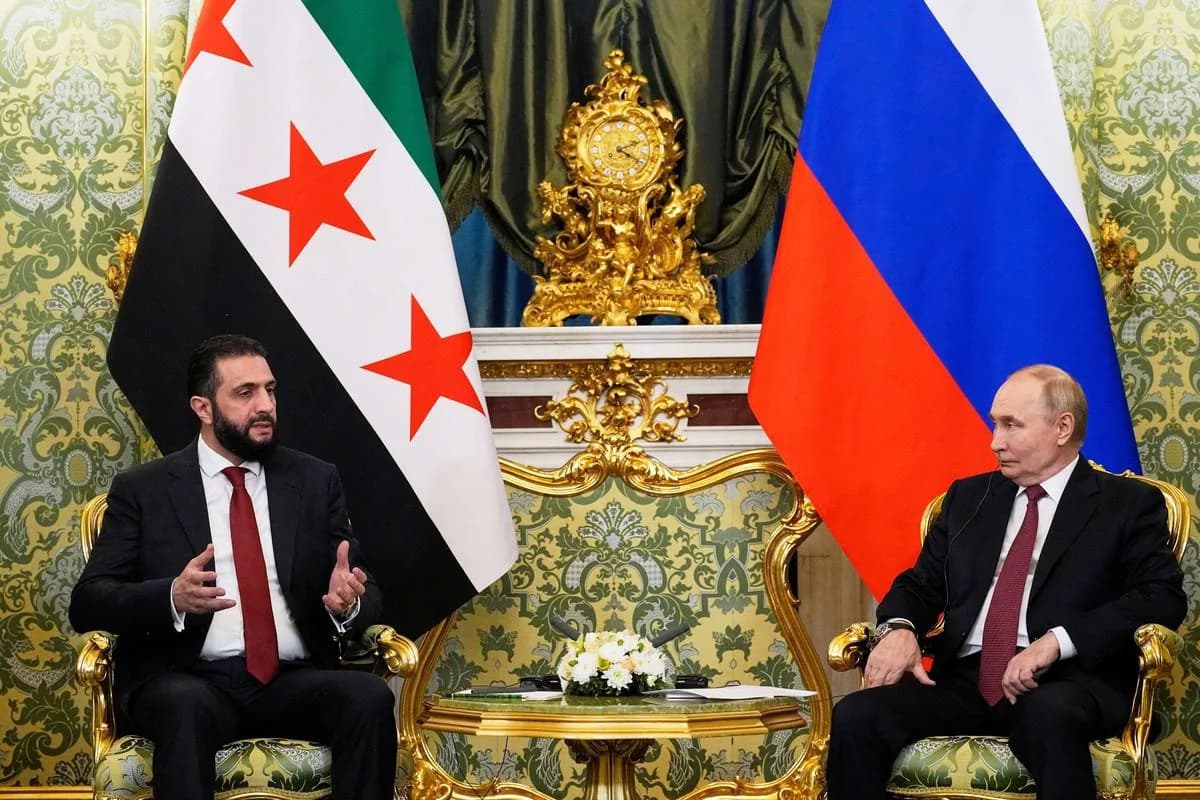 زيارةُ الشرعِ إلى روسيا مصلحةٌ سوريّةٌ أوَّلًا، وانفتاحٌ على كلِّ الدول