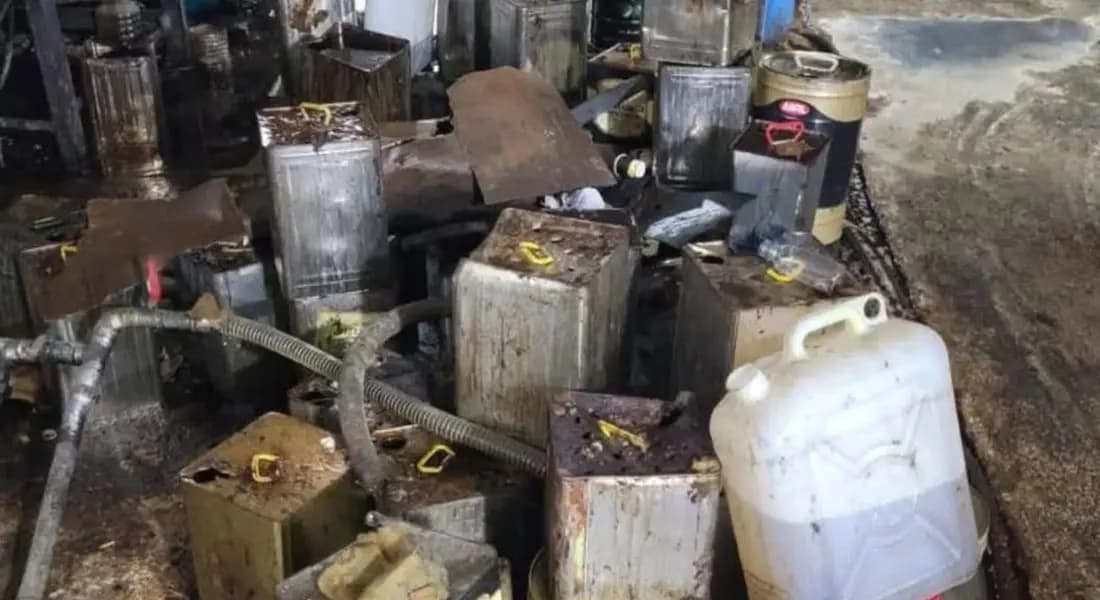 في طرابلس.. معمل إنتاج زيت لا يستوفي الشروط