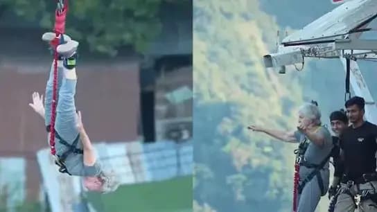 موقع NDTV: عجوز بريطانية عمرها 83 عامًا تحطم رقمًا قياسيًا بالقفز بواسطة الحبل في الهند