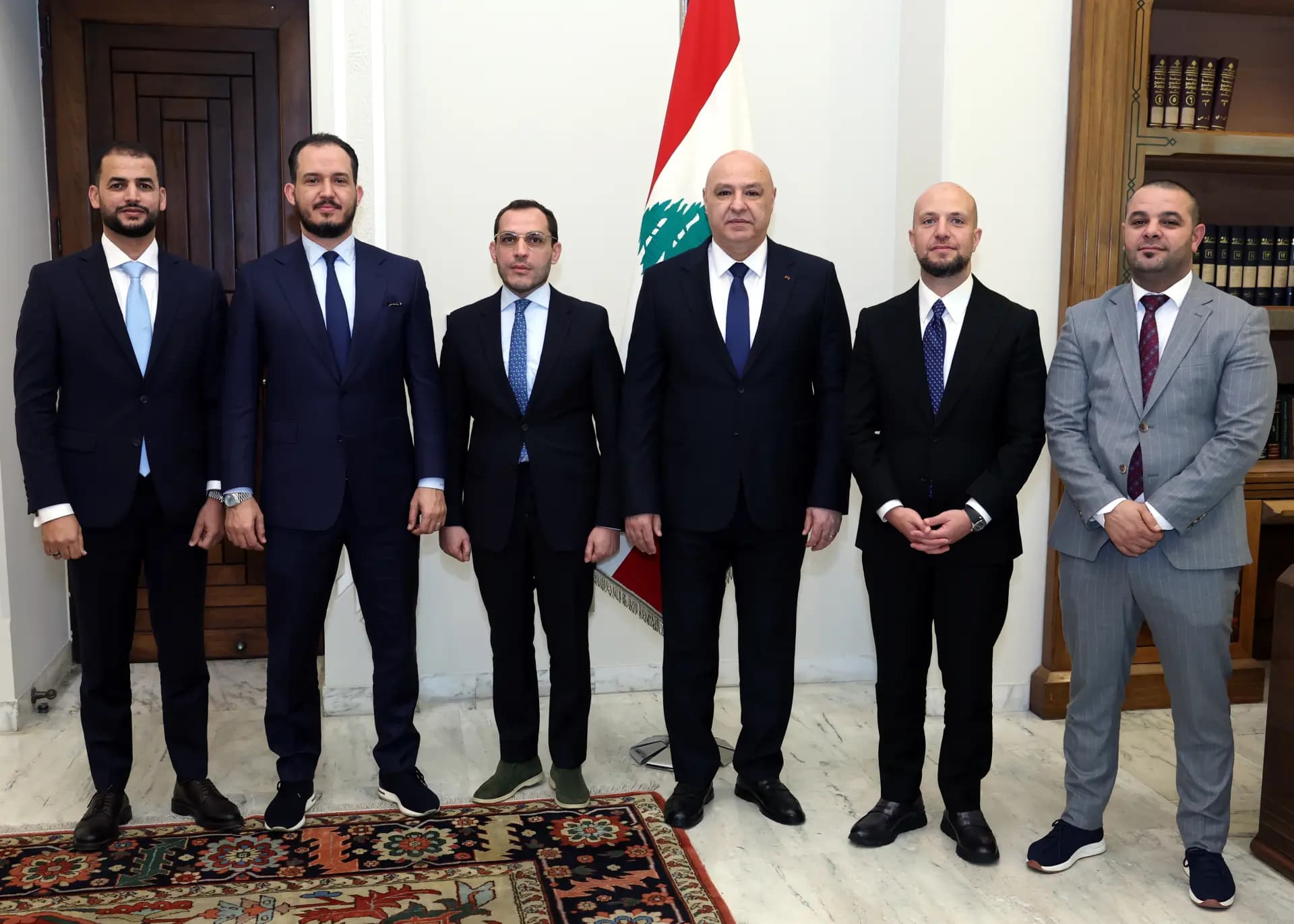 "خطوة إيجابية".. وفد ليبي من قصر بعبدا: مستعدون للعمل سويًّا