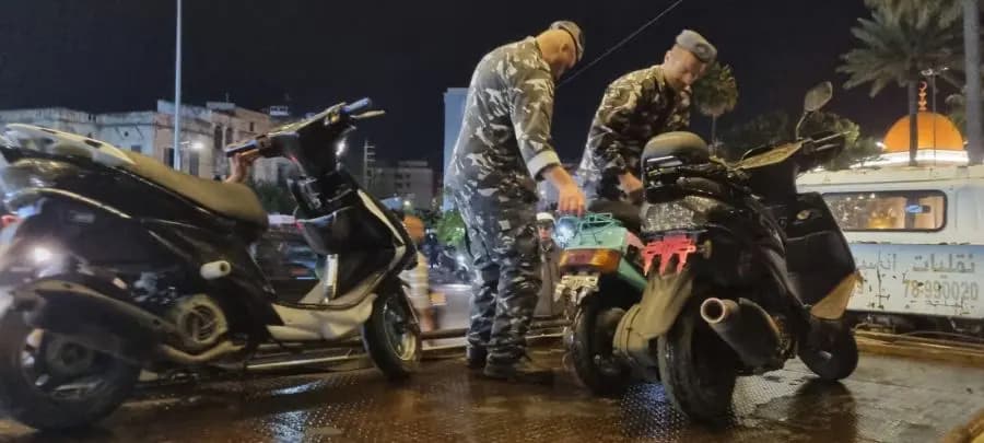 في الضبية وجونية.. ضبط 106 دراجات مخالفة!