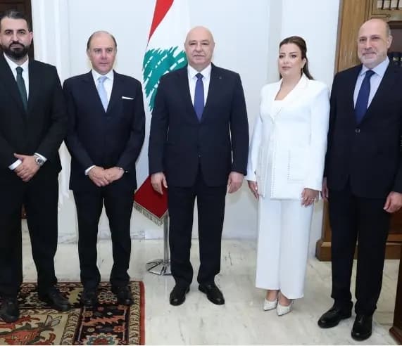 أعضاء جدد يؤدون اليمين أمام عون