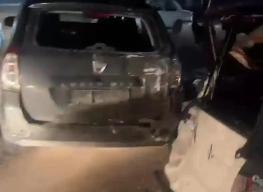 حادث سير على طريق المصنع