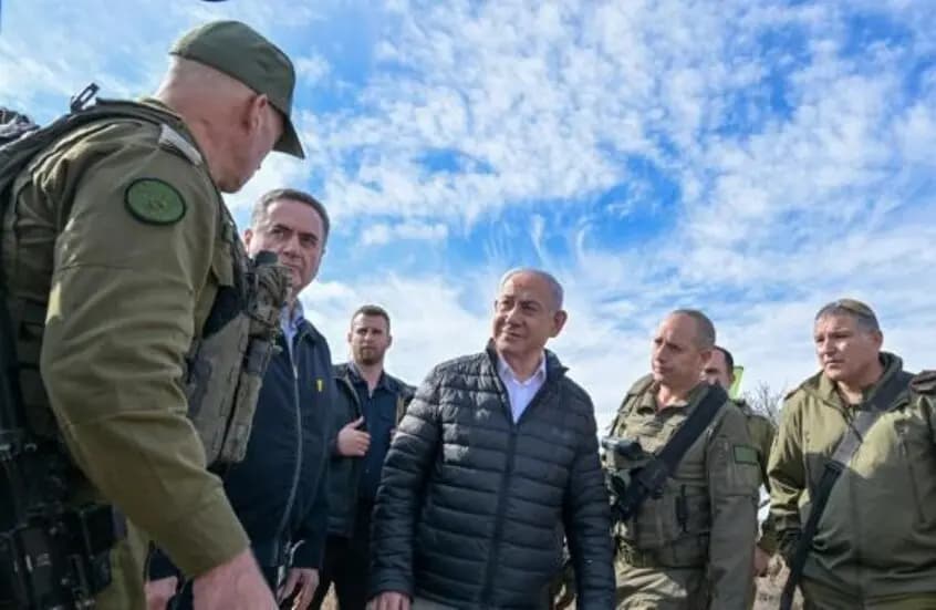 نتنياهو في جولة جنوب سوريا!