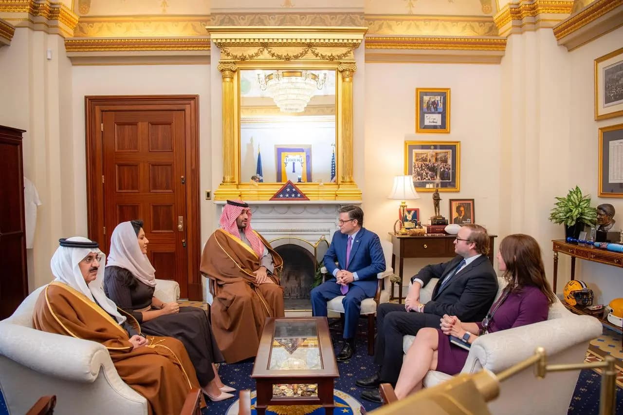اجتماعات لـ بن سلمان في الكونغرس