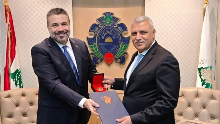 شقير يستقبل القنصل الألباني