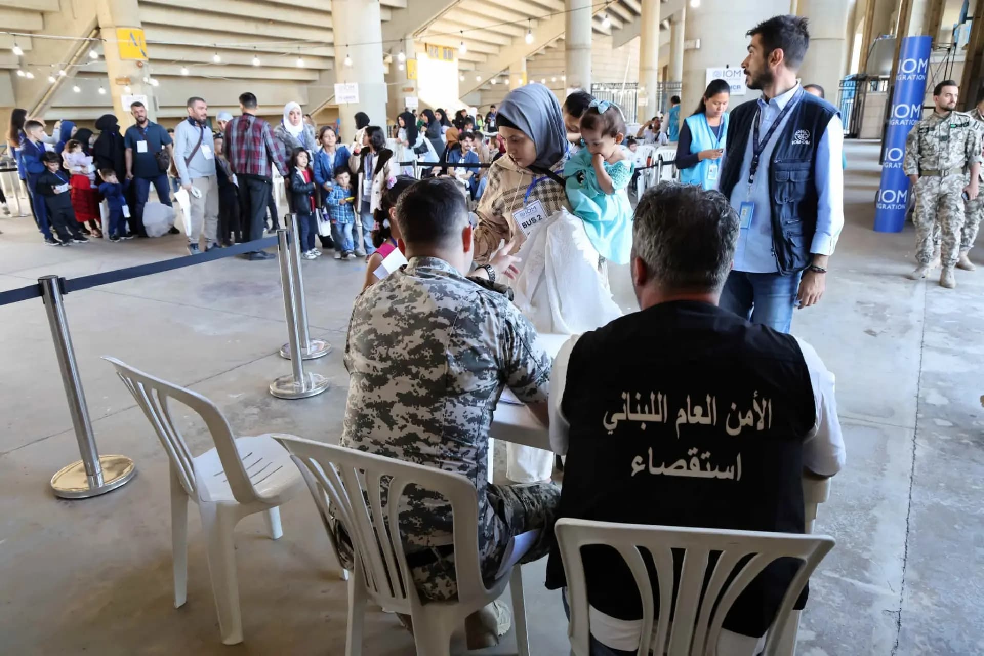 انطلاق المرحلة العاشرة لعودة النازحين السوريين من عكار