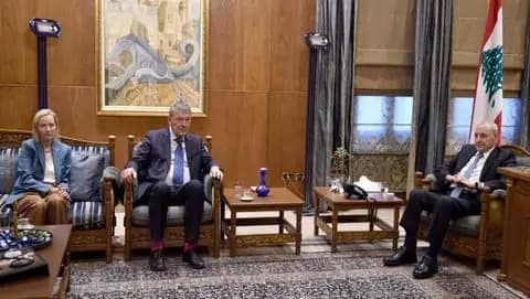 بري يبحث تطورات لبنان مع مسؤولي الأمم المتحدة