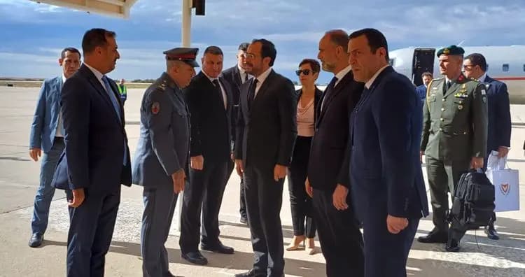 الرئيس القبرصي في بيروت