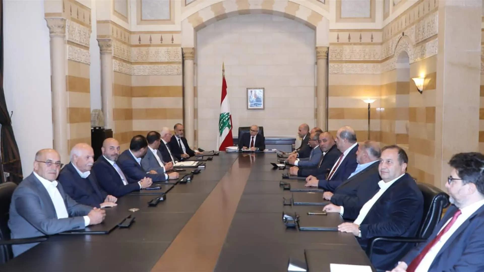 سلام ورسامني يدرسان استعدادات البقاع للشتاء