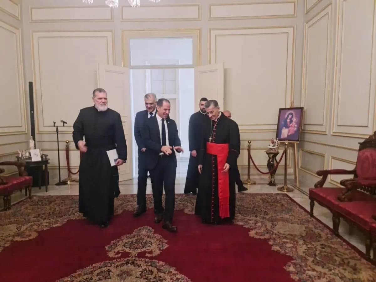 الجميِّل من بكركي: لبنان هدفه العيش بسلام.. ونتطلع إلى زيارة البابا التاريخية