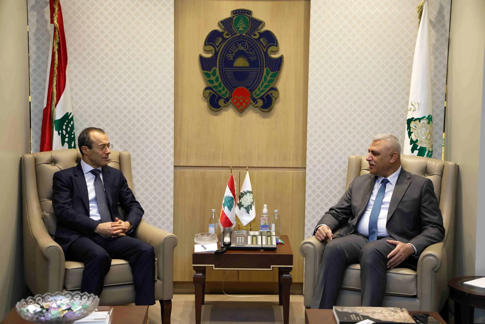 الأوضاع العامة بين اللواء شقير ومساعد الأمين العام للأمم المتحدة
