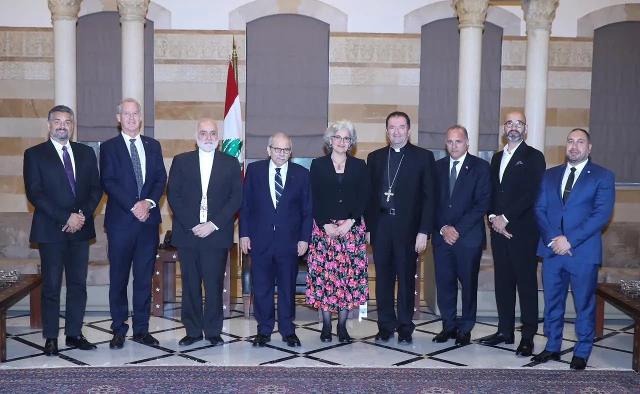 سلام يستقبل وفدًا من الجالية اللبنانية في أستراليا