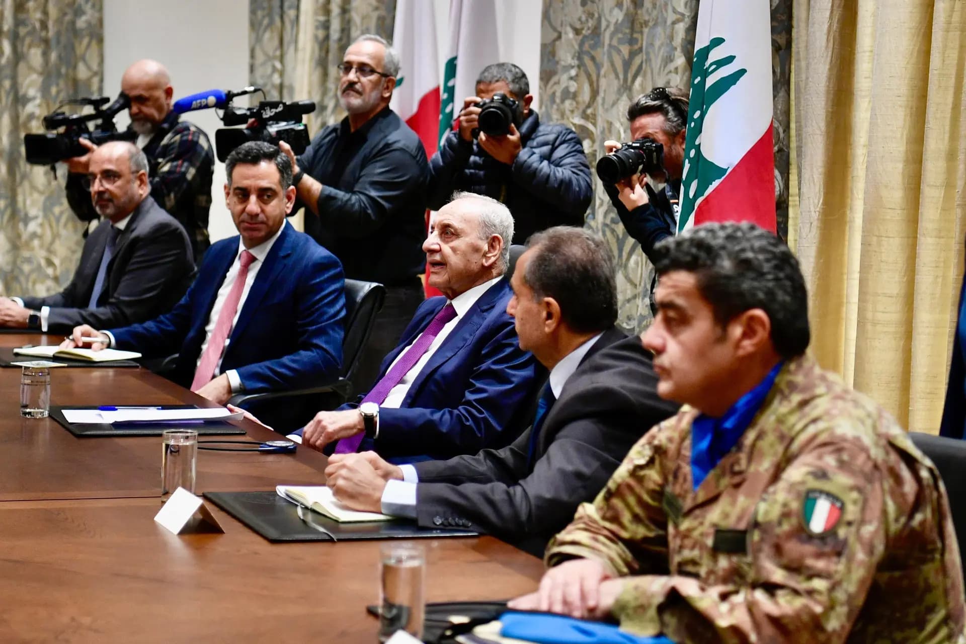 بري أمام أعضاء مجلس الأمن الدولي: من غير المقبول التفاوض تحت النـ.ار