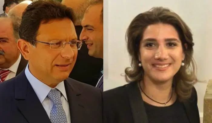 الخازن عرض مع يمنى الجميل شؤونا عامة وانتخابية
