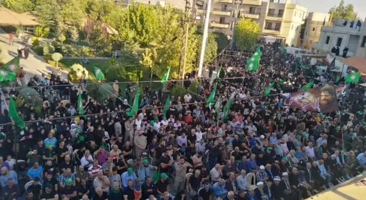 الفوعاني يطرحُ الملفَّات اللبنانيَّة كافَّة أمام آلاف الحشود في أربعينية الحسين