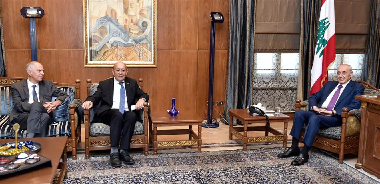 لقاء يجمع بري ولودريان.. هذا ما جرى في الكواليس