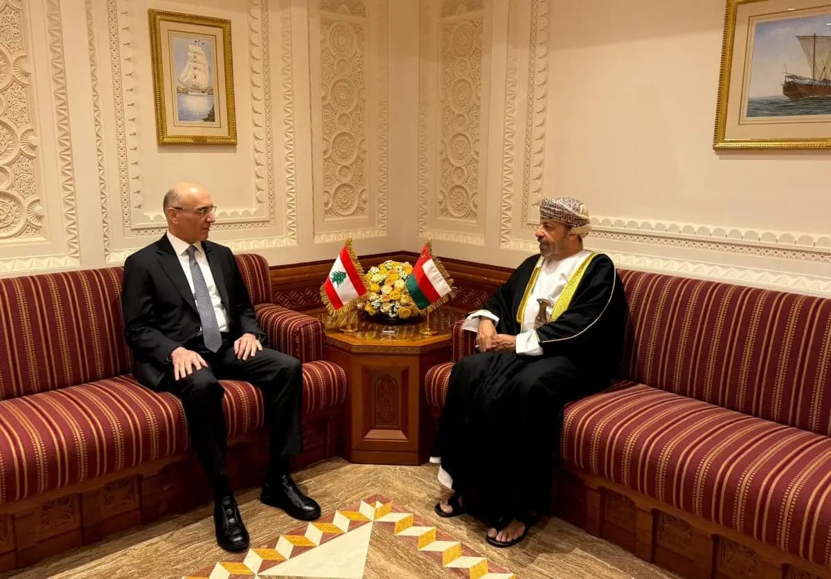 الحجار يلتقي نظيره العماني.. وتأكيد على تعزيز التعاون المشترك