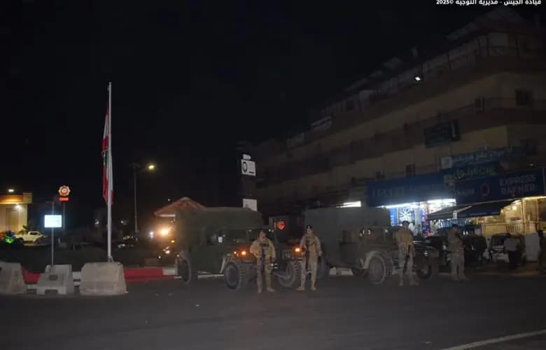 تدابير استثنائية.. الجيش يوقف ٤٥ شخصًا!