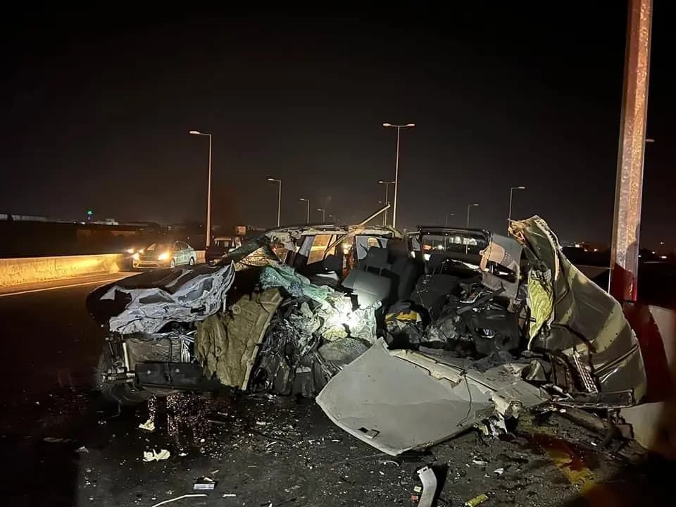 بالصور: حادث سير مروّع الآن على الأوتوستراد العربي