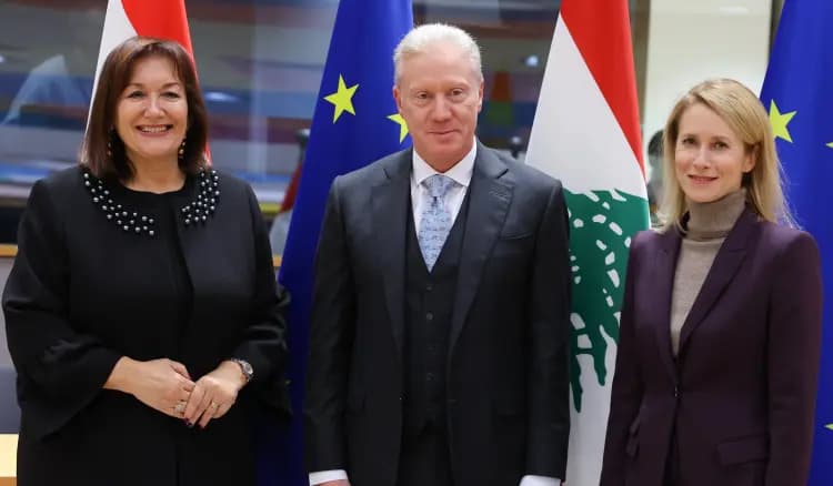 لقاءات ديبلوماسية لرجي في بروكسيل.. وتأكيد أوروبي على دعم لبنان