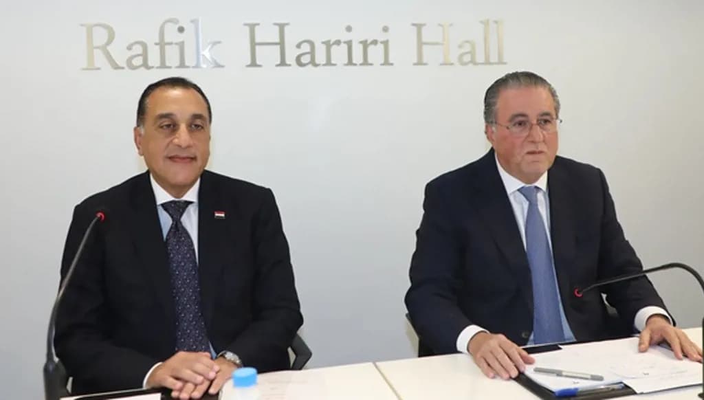 مدبولي من بيروت: مصر تعتبر لبنان شريكاً اقتصادياً استراتيجياً