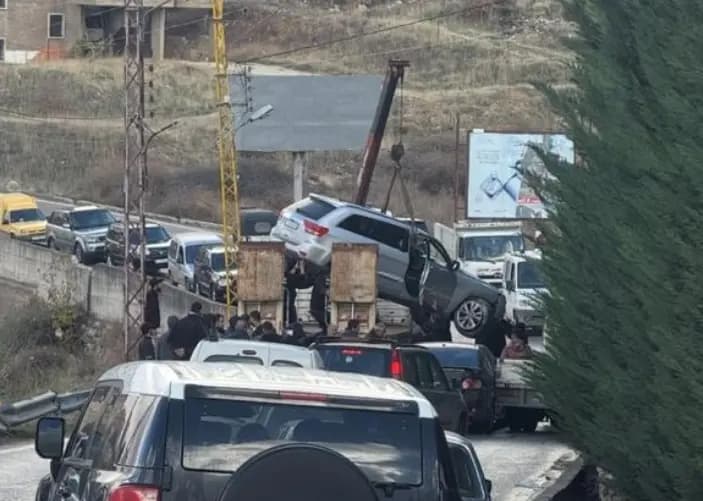 حادث سير يربك المرور بين لالا وجب جنين.. ما سببه؟