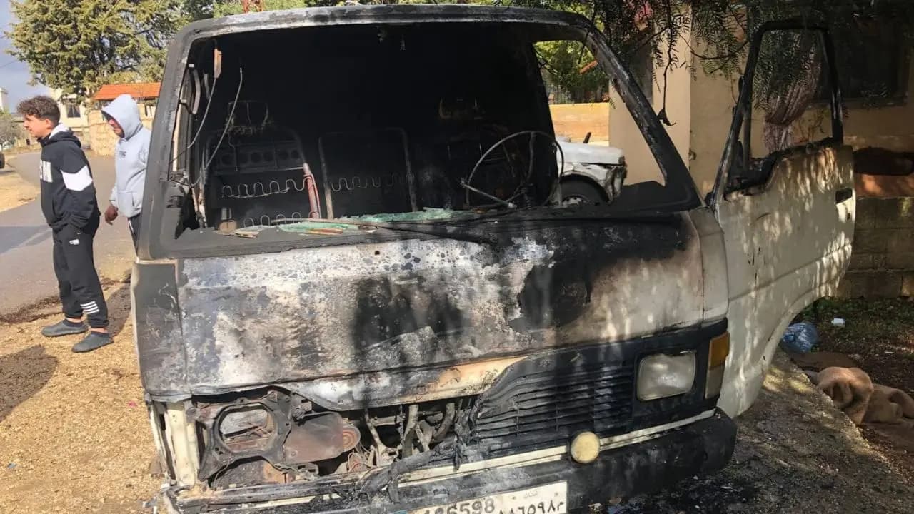 حريق "ڤان" في الجميجمة