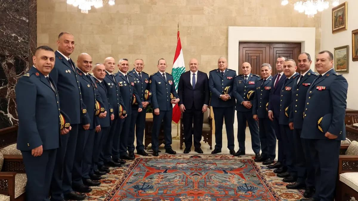 عون لوفد الجيش: أنقذتم لبنان!