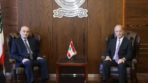 السفير الأميركي في اليرزة: ملتزمون بدعم الدولة ومؤسساتها