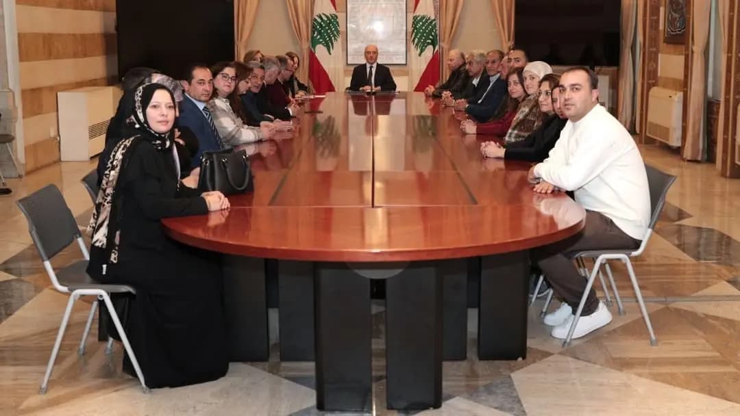الحجار يستقبل المديرة العامة للأحوال الشخصية ورؤساء دوائر النفوس
