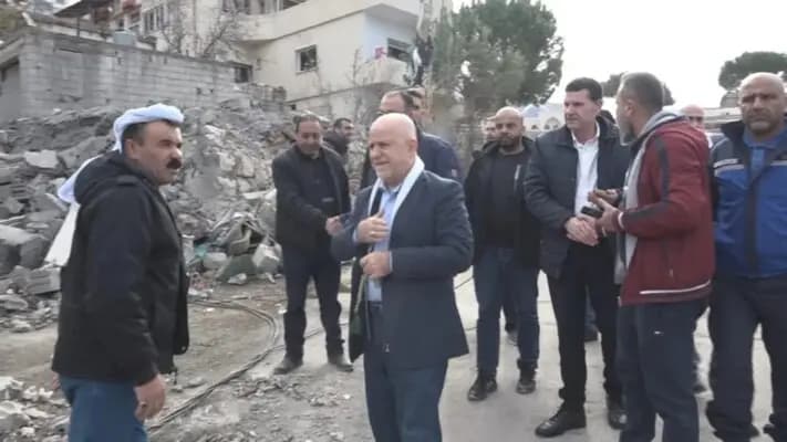 "المسيرة مستمرة".. قبلان يتفقد المنارة وعين التينة
