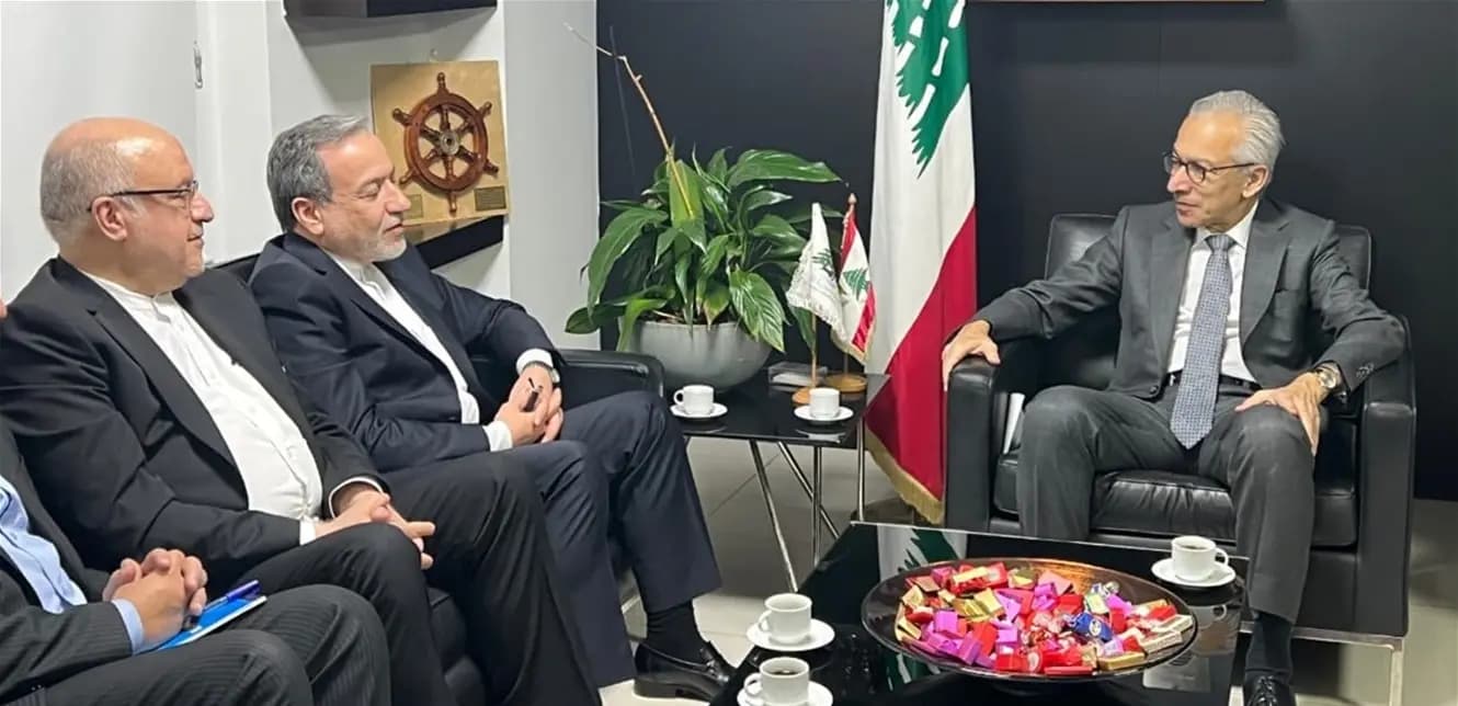 البساط يستقبل عراقجي: منفتحون على التعاون وتطوير العلاقات